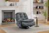 Raha Super Comfy Swivel Accent Recliner Chair | Oversized Single Sofa - Armchair