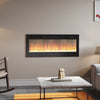 LED Fireplace Media Wall Fire Wall Mounted / Standing Electric Heater 40-100in