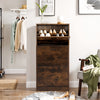 Shoe Rack Shoe Storage Cabinet Wood Stand Cupboard Unit 3 Flip Drawer Organiser