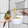 Bird Cage Open Play Top Parrot Cage Budgie Cage w/ Stand for Cockatiel Parakeet