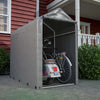 Storage Tent Bicycle Motorbike PE Shelter Backyard Waterproof Small 1.8*1M Grey