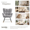 Relax Rocking Chair Armchair Nursery Nursing Seat Wooden Runners Thick Padding