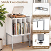 Record Player Stand Turntable Stand with Vinyl Storage Shelves for Living Room