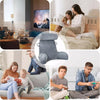 High Back Reading Pillow Back Rest Lumbar Support Arm Seat Cushion Lounger