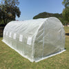 6 x 3 x 2 m Polytunnel Greenhouse Pollytunnel Tent Steel Frame Garden Hoop House