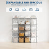 6-Cube Modular Wire Storage Unit,Closet Organizer Shelve for Bedroom,Living Room