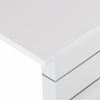Parini High Gloss Bar Table Rectangular In White