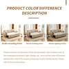 L-SHAPED CORNER SOFA, 3 SEATER PULL OUT SOFA SETTEE SOFA BED WITH STORAGE, BEIGE