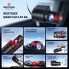 4K Front Car Dash Cam with Night Vision, WDR, and Loop Recording,WiFi