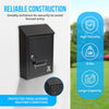 Post Box Parcel Box Combo | Lockable | Outdoor Letter & Package Storage