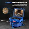 9" Self-Leveling Sewer Camera Pipe Inspection Camera w 512Hz Locator 50M 32GB