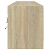 TV Wall Cabinet with Sonoma Oak 180x31x38 J2Y7