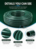 50M Garden Hose Pipe Reel Reinforced Outdoor With ANS Nozzle Fitting Easy Usage