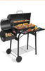 Large Barrel Smoker Barbecue charcoal Grill BBQ Grill Outdoors Garden Camping
