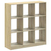 Bookcase Sonoma Oak 102x32x108 Engineered Wood N5N8