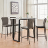 Set of 2/4/6 Bar Stools Velvet Breakfast Bar Chairs Kitchen Office Restaurant