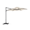 Large Offset Hanging Umbrella w/ 360° Rotation