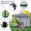 10 x 10 FT Heavy-duty Easy Setup Commercial Tent w/ Wheeled Bag