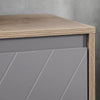 60x60cm Under-Sink Storage Cabinet w/ Adjustable Shelf 2 Doors Cabinet