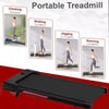 Walking Pad Treadmill Home Under Desk Treadmill with Incline & Remote