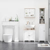 Bathroom Mirror Cabinet Wall Mounted Storage Cupboard W/ Double Door