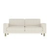 Dusk Soho Ivory Bouclé & Gold Effect 3 Seater Sofa RRP £899