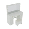 Dressing Table With Drawers Mirror Stool Set Makeup Desk Vanity Table Bedroom