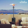 Outdoors Standing Patio Heater 8.8KW Propane Gas On Wheels Brand - New