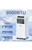 9000BTU 4 In 1 Portable Air Conditioner Digital Control White New Boxed