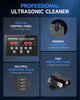 2L Ultrasonic Cleaner Machine for Retainer Glasses Jewellery with Digital Timer