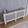 Arlington Radiator Cover White Traditional Modern Cabinet Wood Grill Furniture