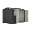 Garden Shed With Window Doors Outdoor Steel Apex Roof Tool Foundation