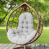 Thick Hanging Egg Chair Cushion Pad Swing Seat Replacement Garden Patio Grey