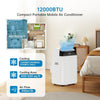 Air Conditioning Portable Conditioner 10000 BTU 4in1 Mobile AC Dehumidifier Fan