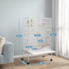 Budgie Cage, Bird Cage w/ Stand, Toys, Accessories, for Canaries, Finches