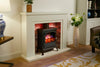 Electric Fireplace Suite with Black Stove & Flue - Endeavour Fires Farlington