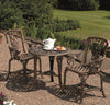 Garden Gear 2 Seater Bronze Rose Bistro Set