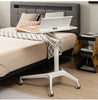 Standing Laptop Desk Sit to Stand Workstation Ergonomic Computer Table 4 Wheels