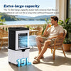 15L Portable Air Cooler Evaporative Cooling Fan 3 Speed Remote Timer Home UK