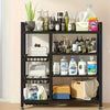 4 Tier Kitchen Basket Storage Trolley Rack Fruit Vegetable Organiser Shelf Cart