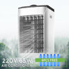 10L PORTABLE AIR COOLER FAN HUMIDIFIER 65W BEDROOM OFFICE COOLING UNIT