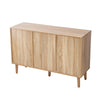 Living Room Kitchen Sideboard 3 Drawers 2 Doors Storage Cupboard Buffet Cabinet