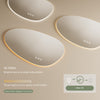 Illuminated Bathroom Mirror with LED Lights 3 colors Dimmable Demister Irregular