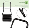 Lawn Roller Garden Grass Roller Heavy Duty Steel Water Fill Drum Push Handle 72L