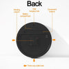 LED Large Digital Wall Clock Alarm Date Temperature Display with Remote Control