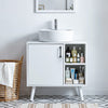 Under Sink Cabinet Bathroom Basin Unit Cupboard Storage Furniture & Shelf Rvigqa