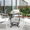 Small Garden Mosaic Butterfly Drinks Side Table Bistro Dining Outdoor Patio Home