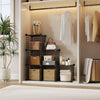 6-Cube Modular Wire Storage Unit,Closet Organizer Shelve for Bedroom,Living Room