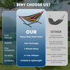2-Person Outdoor Hammock w/ Stand,450 Lbs,Portable Hammock w/Carry Bag,11 Colors