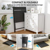 Foldable Desk with Monitor Stand,Folding Desk 80 * 51 * 81cm,Table for Office